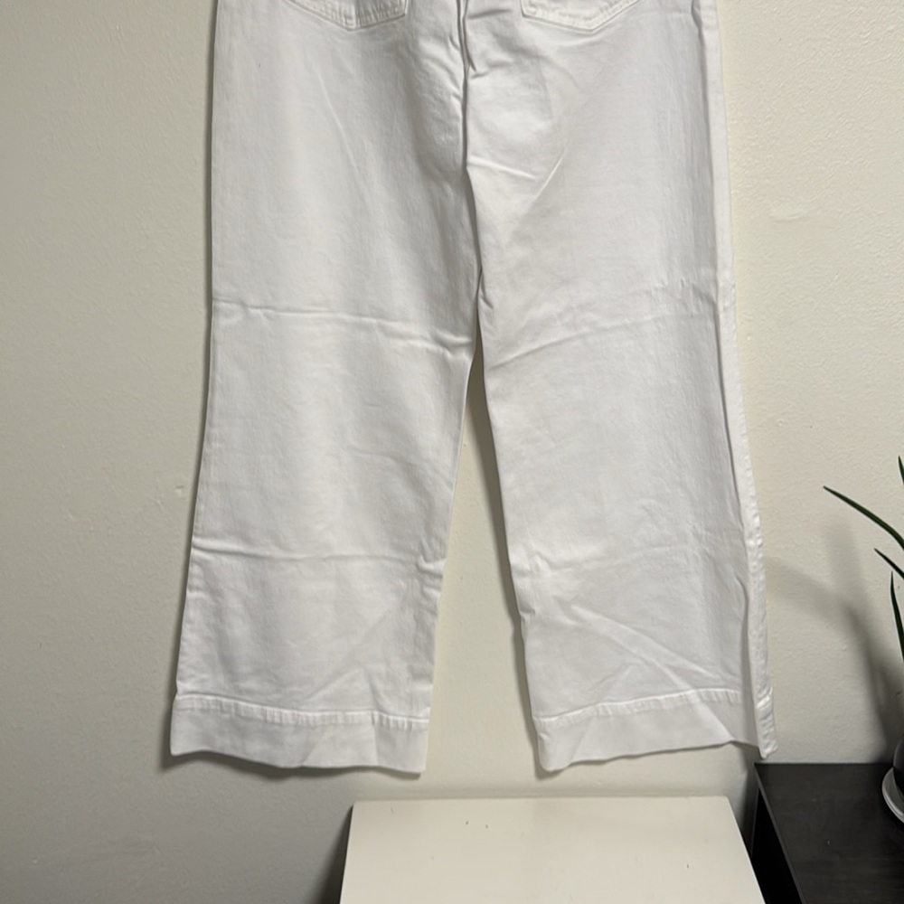 J. Crew Wide-leg denim trouser in white - Picture 13 of 15